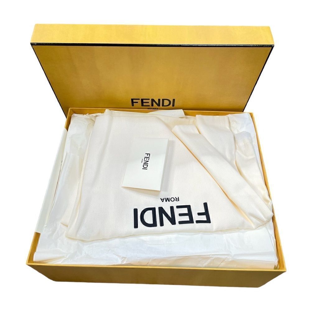 FENDI DELFINA FF & LEATHER SANDAL | Size: 38 | - Picture 3 of 14